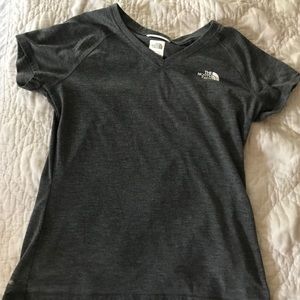 North Face grey shirt